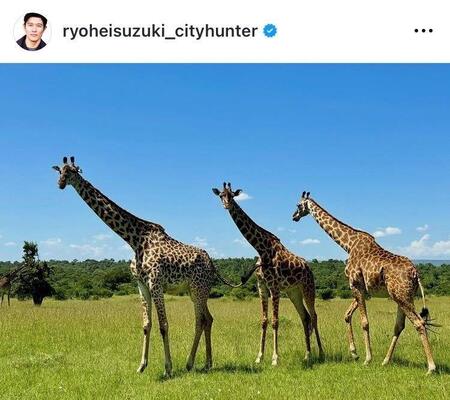 鈴木亮平のインスタグラム＠ｒｙｏｈｅｉｓｕｚｕｋｉ＿ｃｉｔｙｈｕｎｔｅｒから