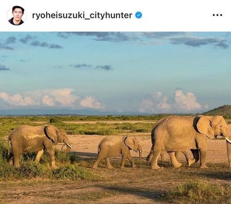 鈴木亮平のインスタグラム＠ｒｙｏｈｅｉｓｕｚｕｋｉ＿ｃｉｔｙｈｕｎｔｅｒから
