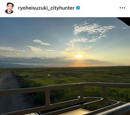 鈴木亮平のインスタグラム＠ｒｙｏｈｅｉｓｕｚｕｋｉ＿ｃｉｔｙｈｕｎｔｅｒから