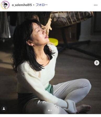 大橋未歩アナウンサーのインスタグラム＠ｏ＿ｓｏｌｅｍｉｈｏ８１５