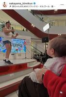 なかやまきんに君のインスタグラム＠ｎａｋａｙａｍａ＿ｋｉｎｎｉｋｕｎから