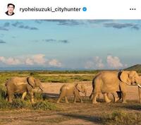 鈴木亮平のインスタグラム＠ｒｙｏｈｅｉｓｕｚｕｋｉ＿ｃｉｔｙｈｕｎｔｅｒから