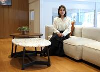 「アイ工務店新ＣＭ公開発表会」に登場した永島優美（撮影・伊藤笙子）