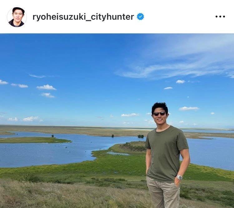 鈴木亮平のインスタグラム＠ｒｙｏｈｅｉｓｕｚｕｋｉ＿ｃｉｔｙｈｕｎｔｅｒから