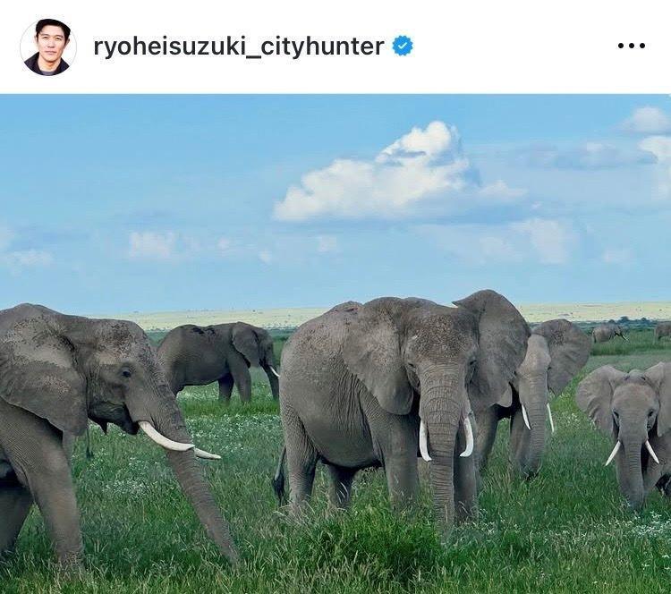 鈴木亮平のインスタグラム＠ｒｙｏｈｅｉｓｕｚｕｋｉ＿ｃｉｔｙｈｕｎｔｅｒから