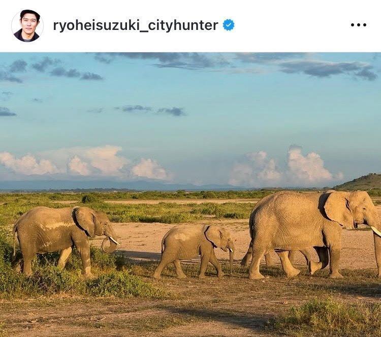 鈴木亮平のインスタグラム＠ｒｙｏｈｅｉｓｕｚｕｋｉ＿ｃｉｔｙｈｕｎｔｅｒから