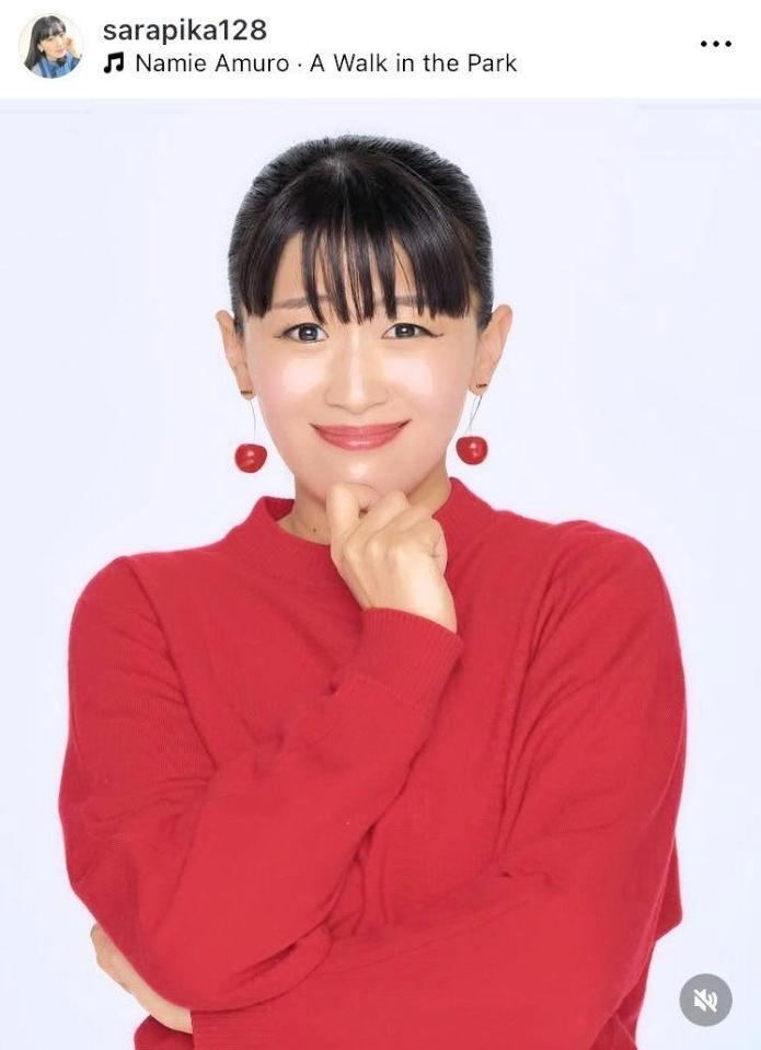 紗羅のインスタグラム＠ｓａｒａｐｉｋａ１２８（３月２４日付）より