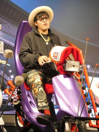 イベントに出席したバッドボーイズ・佐田正樹