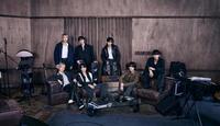 ＢＴＳの（前列左から）Ｊｉｍｉｎ、Ｊｉｎ、ＳＵＧＡ，Ｊｕｎｇ　Ｋｏｏｋ（後列同）ＲＭ、ｊ-ｈｏｐｅ、Ｖ　ⓟ＆©ＢＩＧＨＩＴ　ＭＵＳＩＣ 