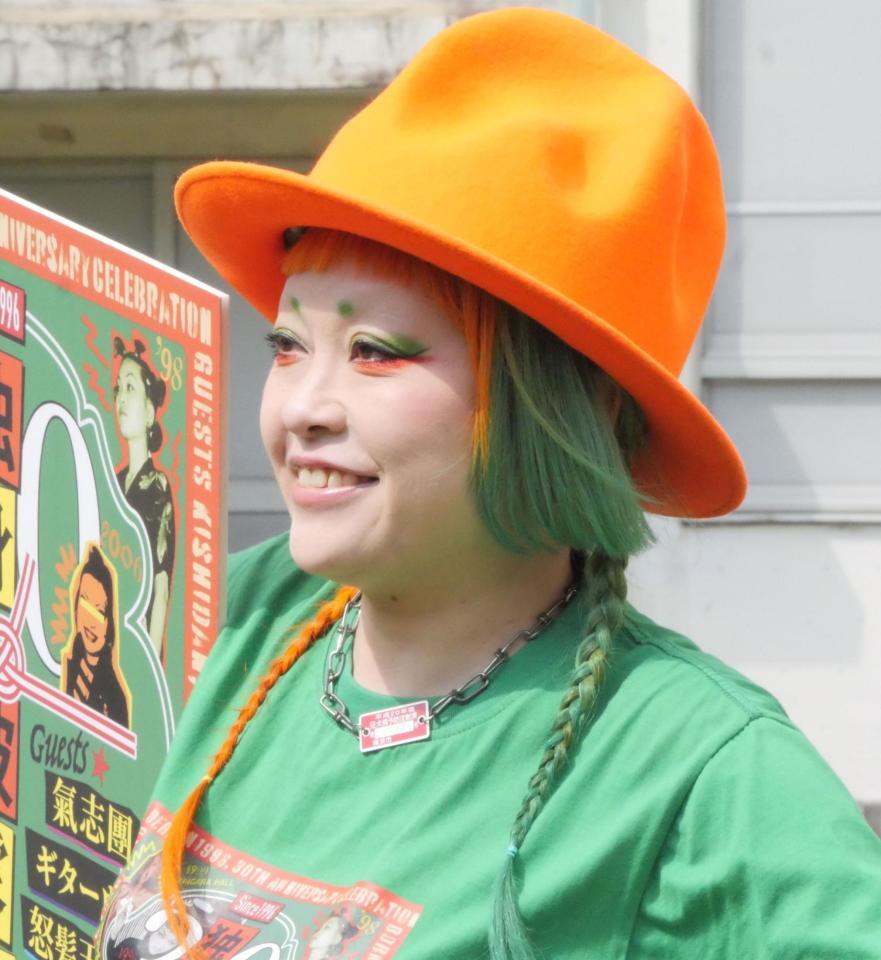 笑顔を見せるまちゃまちゃ