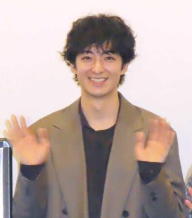 初主演映画「お別れの歌」の舞台あいさつに出席した濱正悟