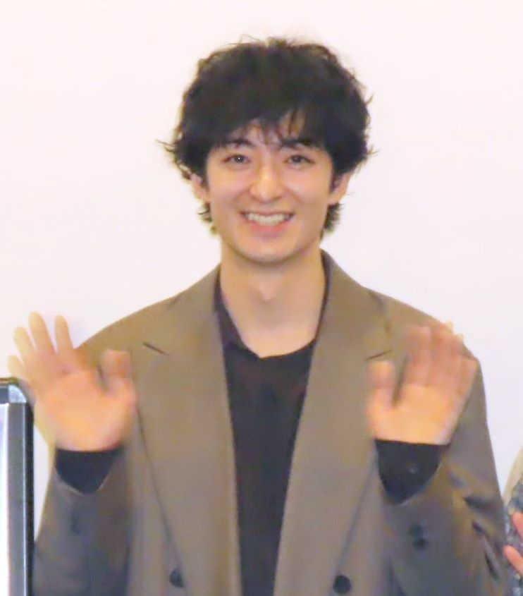 初主演映画「お別れの歌」の舞台あいさつに出席した濱正悟