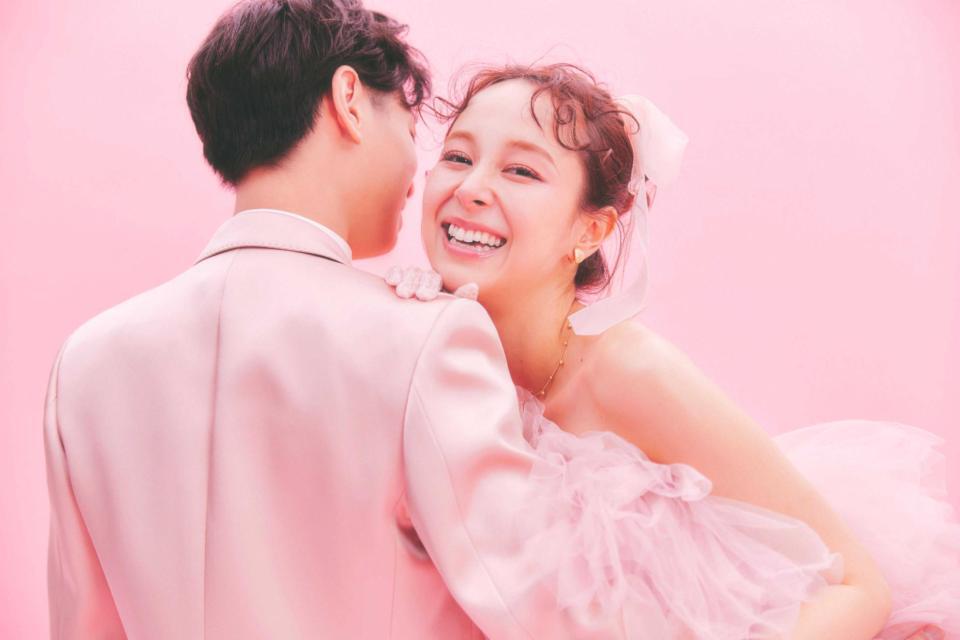 　結婚を発表した佐藤ミケーラ倭子