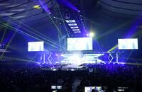 「Ｒａｋｕｔｅｎ　ＧｉｒｌｓＡｗａｒｄ２０２６　ＳＰＲＩＮＧ／ＳＵＭＭＥＲ」が行われた国立代々木競技場第１体育館＝１８日