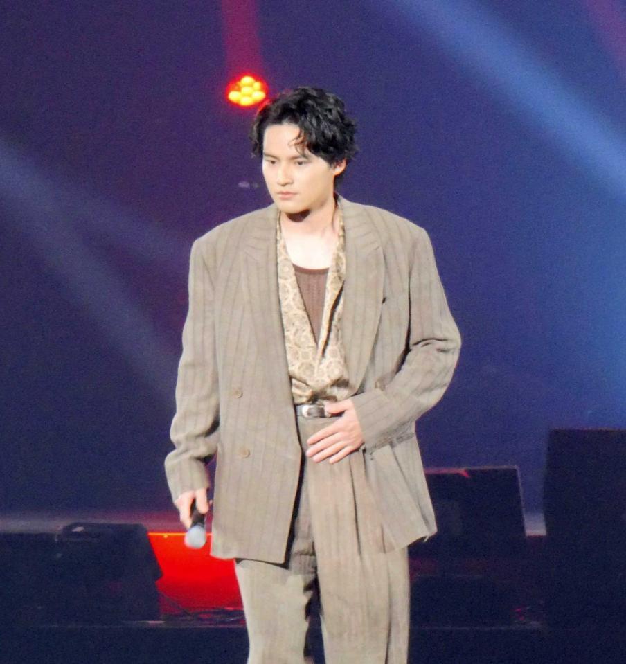 スペシャルステージに登場した水上恒司