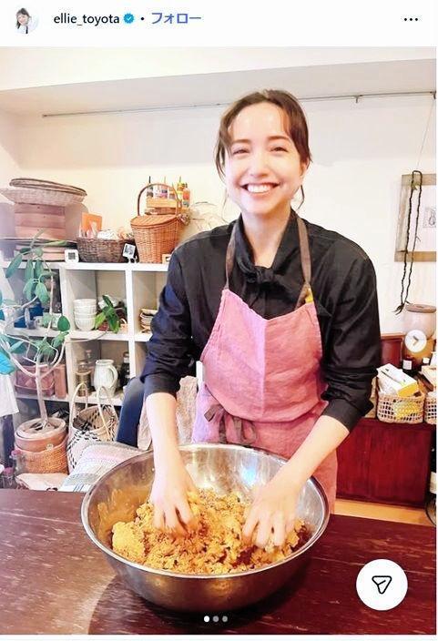 豊田エリーのインスタグラム＠ｅｌｌｉｅ＿ｔｏｙｏｔａ