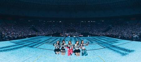 ｉ-ｄｌｅの公式Ｘ＠ｏｆｆｉｃｉａｌ＿ｉ＿ｄｌｅより　ワールドツアー「Ｓｙｎｃｏｐａｔｉｏｎ」ソウル公演初日の記念ショット