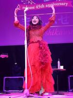 コンサートを開催した石川ひとみ