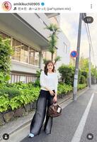 菊地亜美のインスタグラム＠ａｍｉｋｉｋｕｃｈｉ０９０５より 