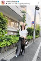 菊地亜美のインスタグラム＠ａｍｉｋｉｋｕｃｈｉ０９０５より 
