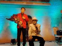 トークする浜村淳（右）と滝あつし