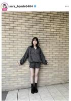 本田紗来のインスタグラム（＠ｓａｒａ＿ｈｏｎｄａ０４０４）から