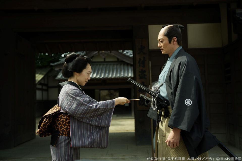 　「鬼平犯科帳　本所の銕／密告」の１シーン