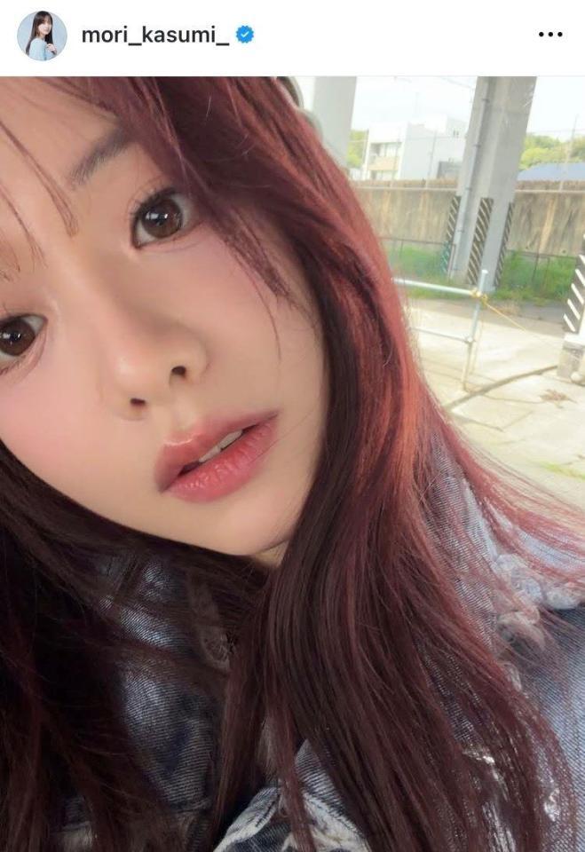 森香澄のインスタグラム＠ｍｏｒｉ＿ｋａｓｕｍｉ＿から