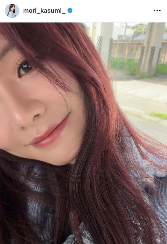 森香澄のインスタグラム＠ｍｏｒｉ＿ｋａｓｕｍｉ＿から