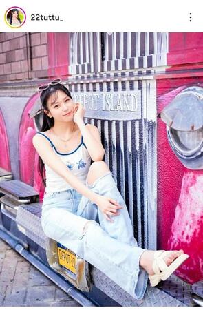 荒井つかさのインスタグラム（＠２２ｔｕｔｔｕ＿）から