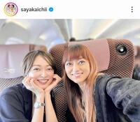 市井紗耶香のインスタグラム＠ｓａｙａｋａｉｃｈｉｉ（２５年８月２３日付）より 