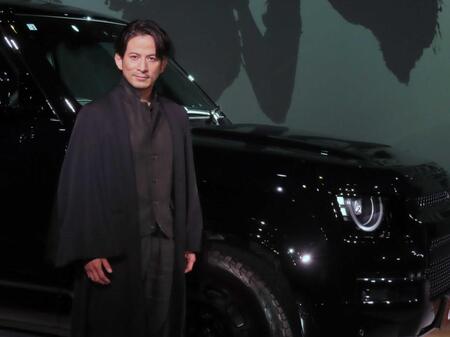 イベントに出席した岡田准一