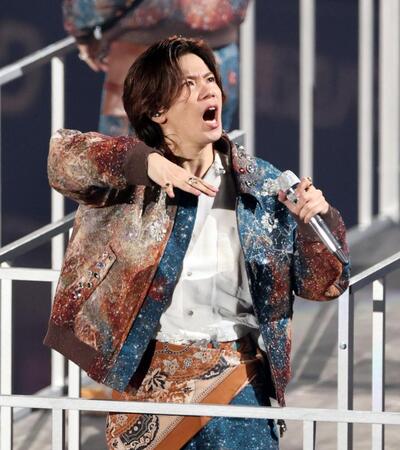 会場を沸かせた神宮寺勇太（撮影・伊藤笙子）