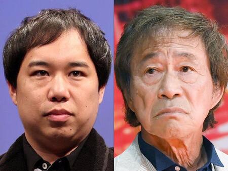 霜降り明星・せいや（左）と武田鉄矢