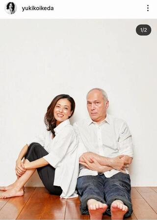 モーリーさんとの思い出写真を投稿。池田有希子のインスタグラム＠ｙｕｋｉｋｏｉｋｅｄａ（２月１日付）より