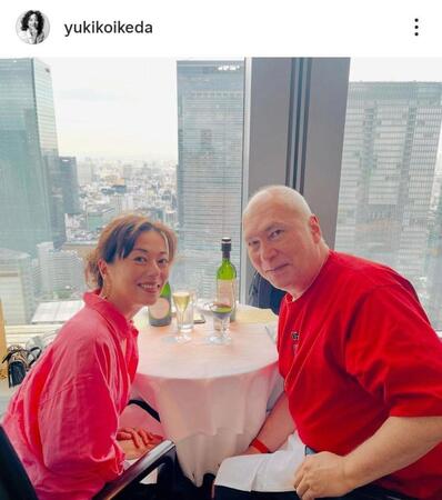 昨年６月２３日付の池田有希子のインスタグラム＠ｙｕｋｉｋｏｉｋｅｄａより