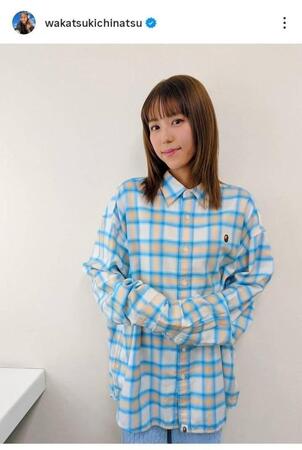若槻千夏インスタグラム＠ｗａｋａｔｓｕｋｉｃｈｉｎａｔｓｕから