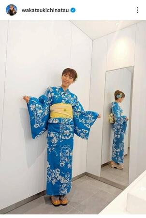 若槻千夏インスタグラム＠ｗａｋａｔｓｕｋｉｃｈｉｎａｔｓｕから