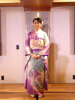 デビューお披露目会を行った藤崎詩乃