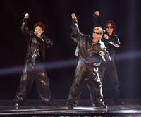 圧巻のパフォーマンスをするＮｕｍｂｅｒ＿ｉ（撮影・伊藤笙子）