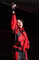 パワフルに魅せた北山宏光（撮影・伊藤笙子）