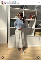 大島麻衣のインスタグラム＠ｍａｉｏｓｈｉｍａ９１１から