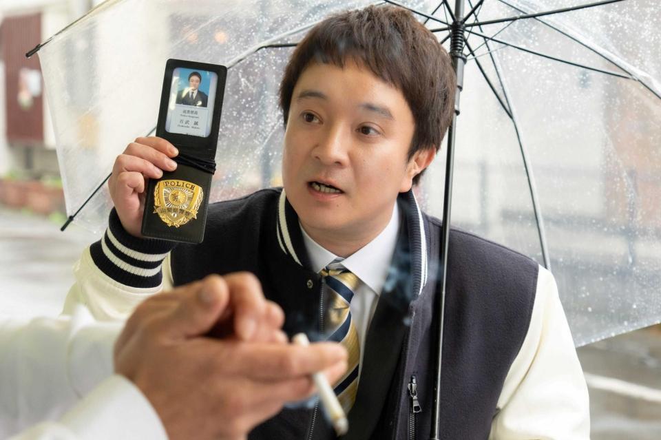 主演の濱田岳（（Ｃ）「刑事、ふりだしに戻る」製作委員会）