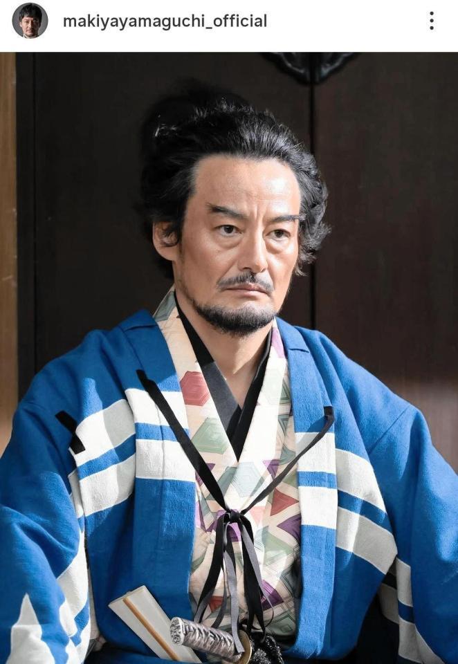 「豊臣兄弟！」で柴田勝家を。山口馬木也のインスタグラム＠ｍａｋｉｙａｙａｍａｇｕｃｈｉ＿ｏｆｆｉｃｉａｌより 