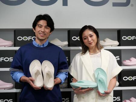 イベントに登場した中尾明慶（左）と池田美優