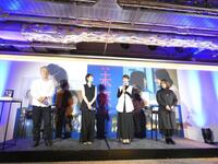 ２３日のイベントに出席した北川景子（左から２番目）