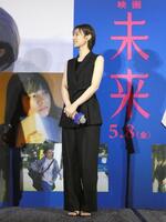 ２３日のイベントに出席した北川景子