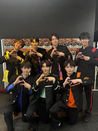 （上段左から時計回りで）吉岡拓海、浜口天之介、谷川拓斗、高翔太郎、源伊吹、青沼怜生、永田海渡