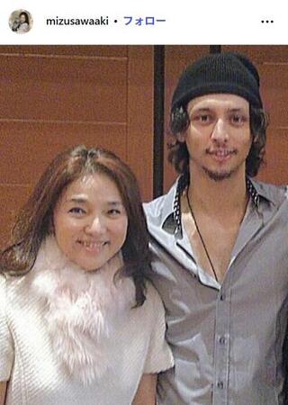 水沢アキのインスタグラム（ｍｉｚｕｓａｗａａｋｉ）より