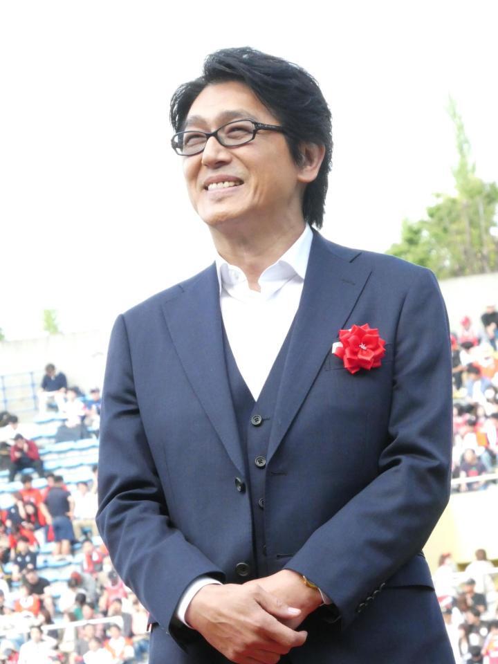 笑顔の高橋克典